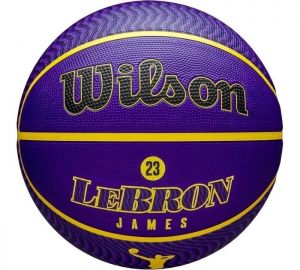 М'яч баскетбольний Wilson NBA PLAYER ICON OUTDOOR BSKT LEBRON NE size 7